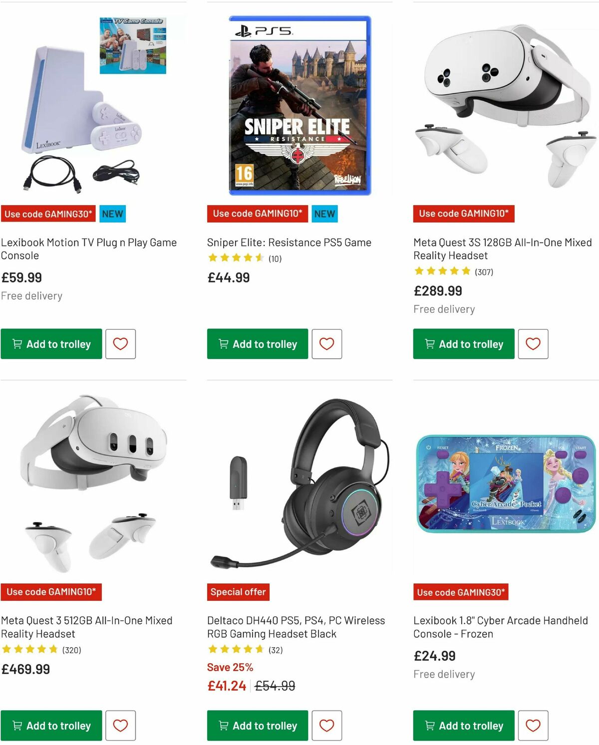 Argos Offers from 24 March