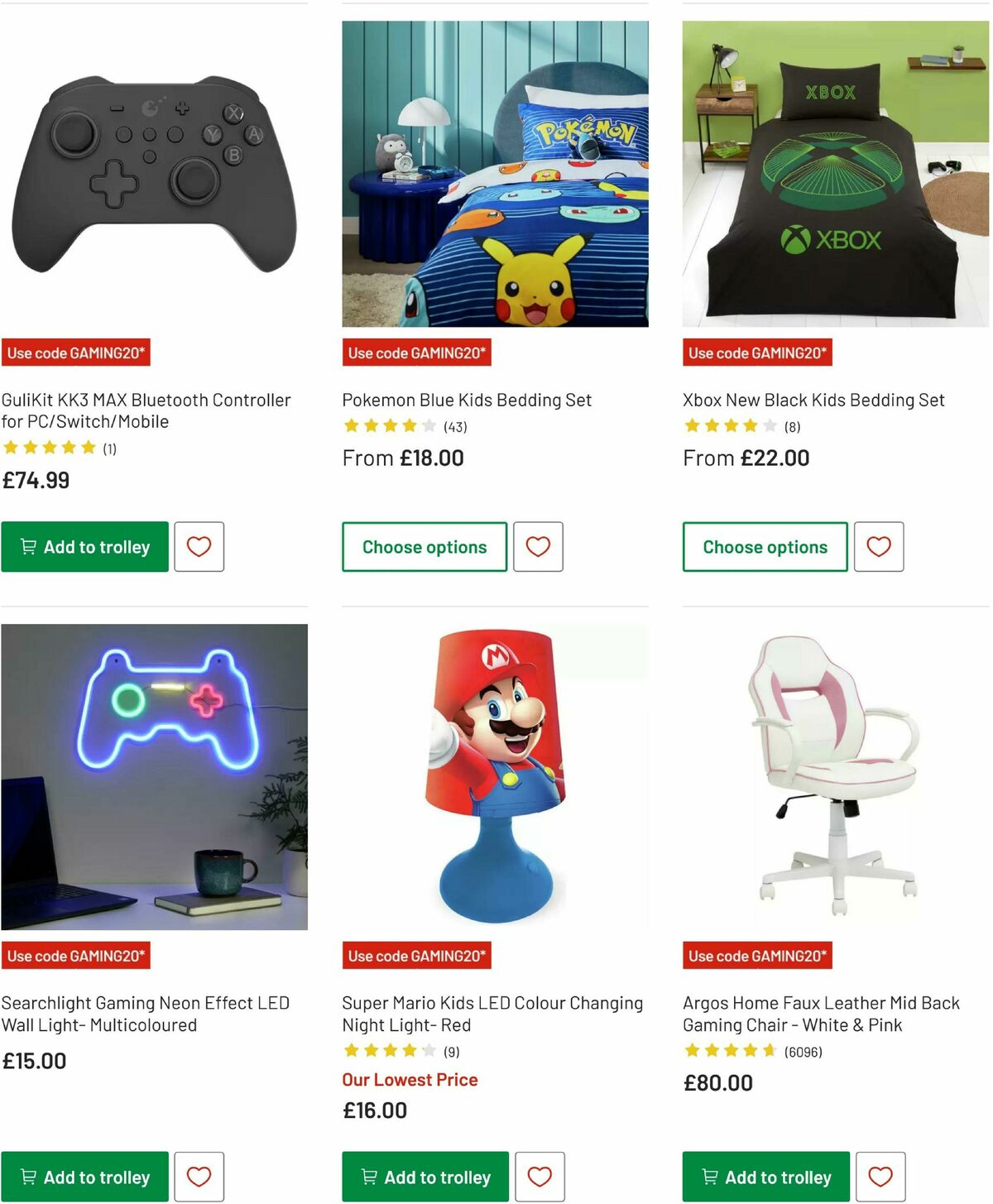 Argos Offers from 24 March