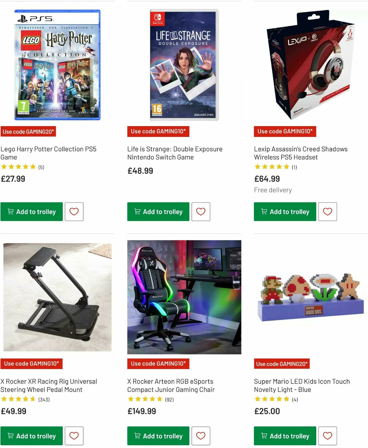 Argos Offers from 24 March