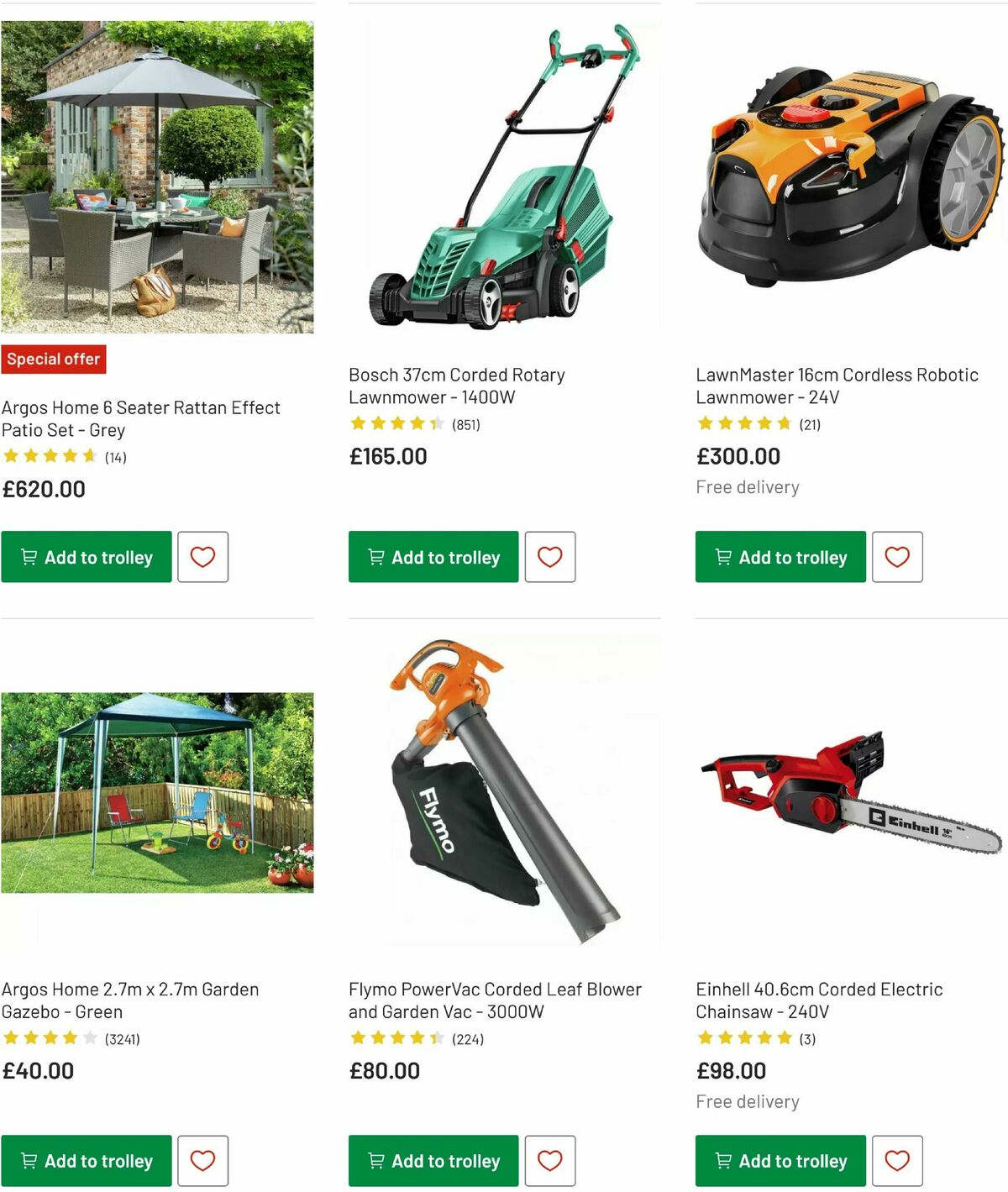 Argos Offers from 31 March