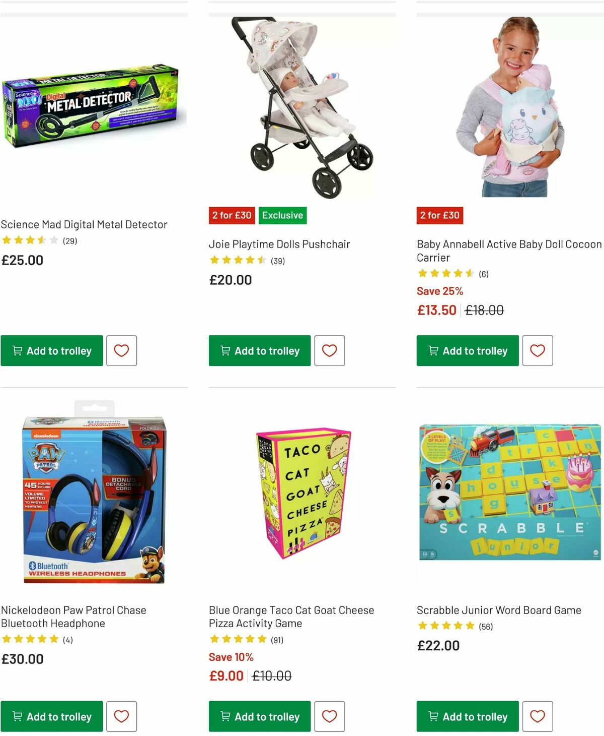 Argos Easter Offers from 31 March