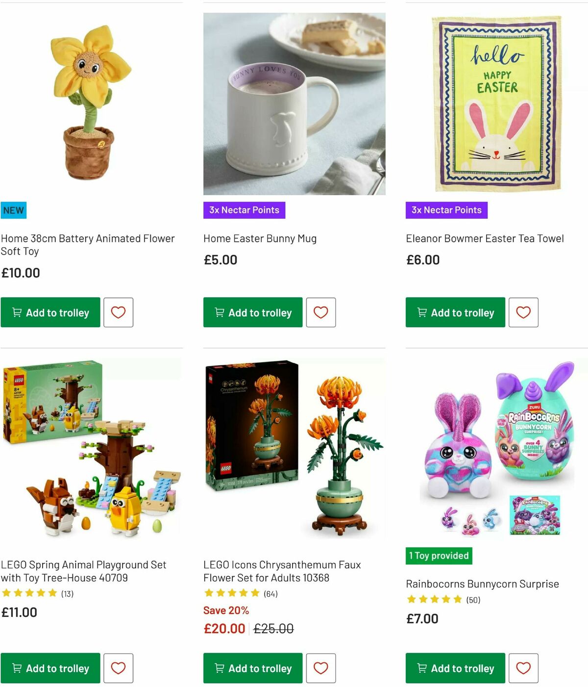 Argos Easter Offers from 31 March
