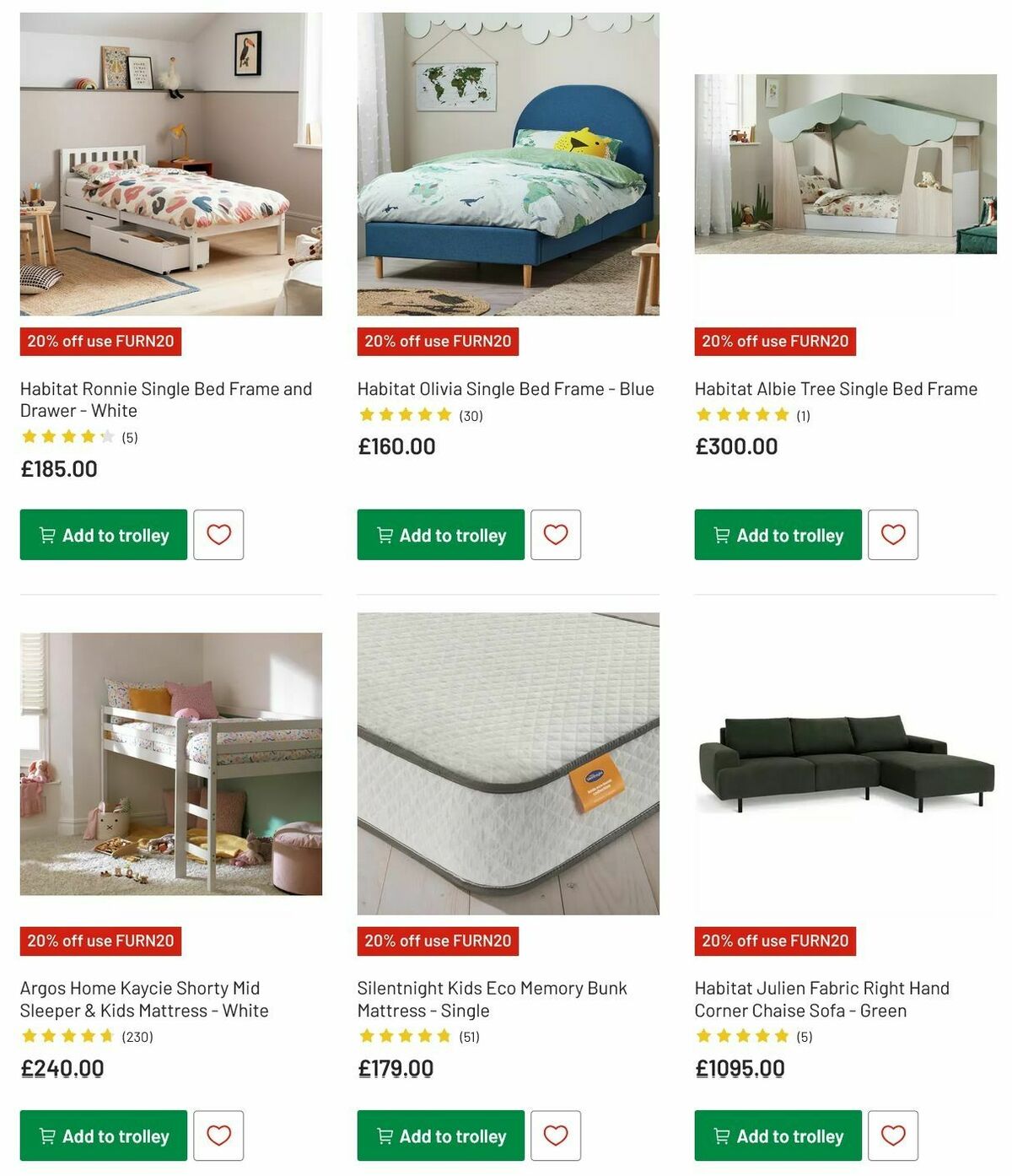 Argos Offers from 6 May