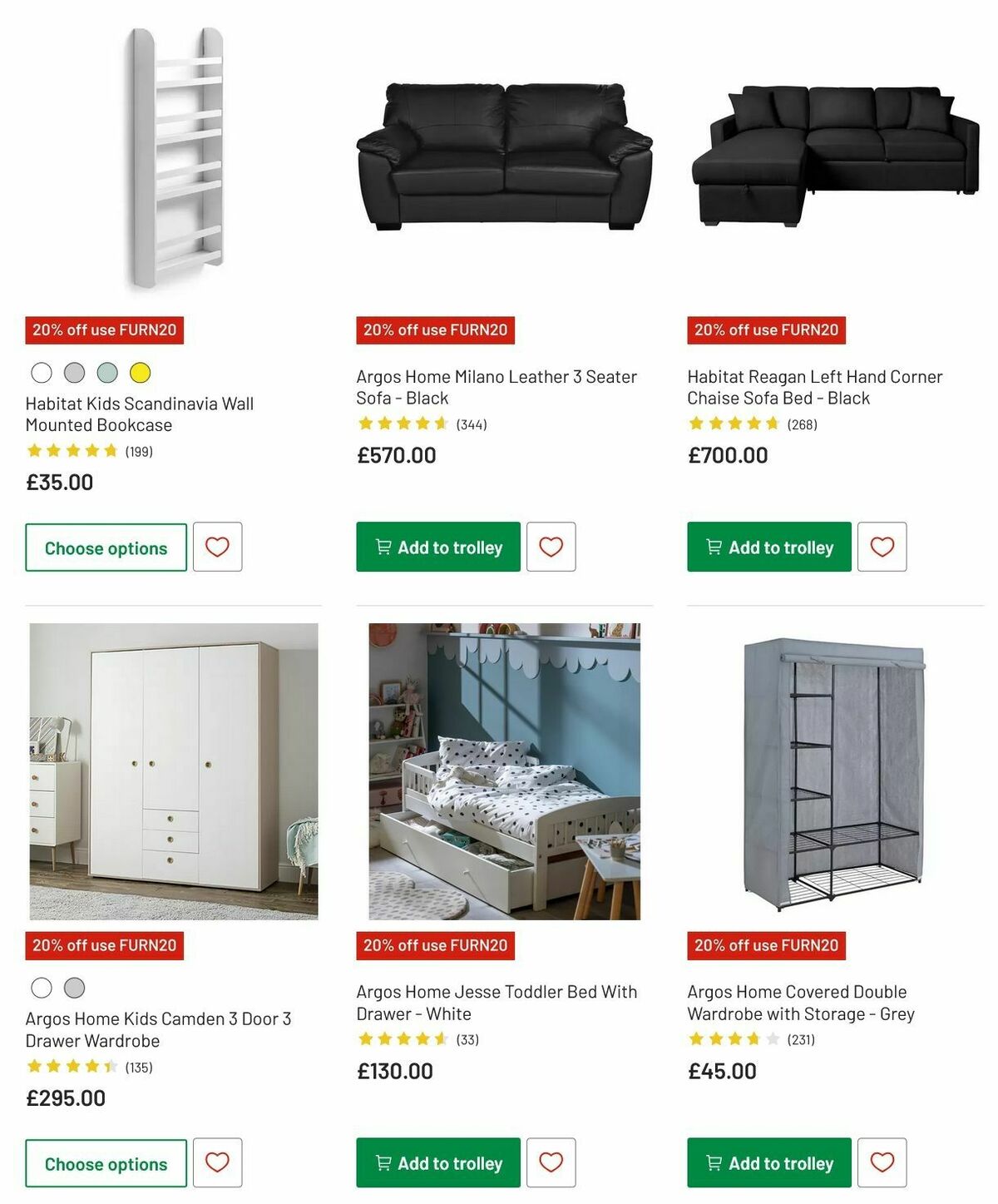 Argos Offers from 6 May