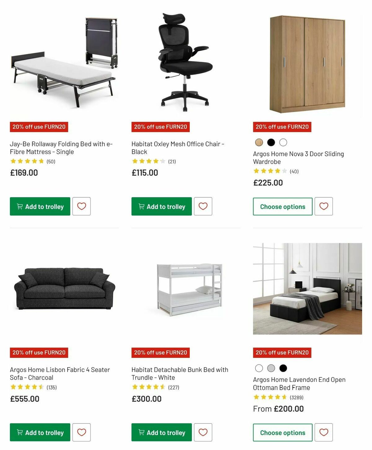 Argos Offers from 6 May