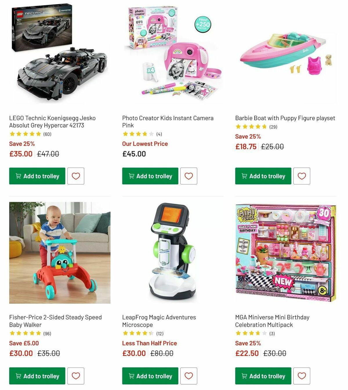 Argos Offers from 6 May