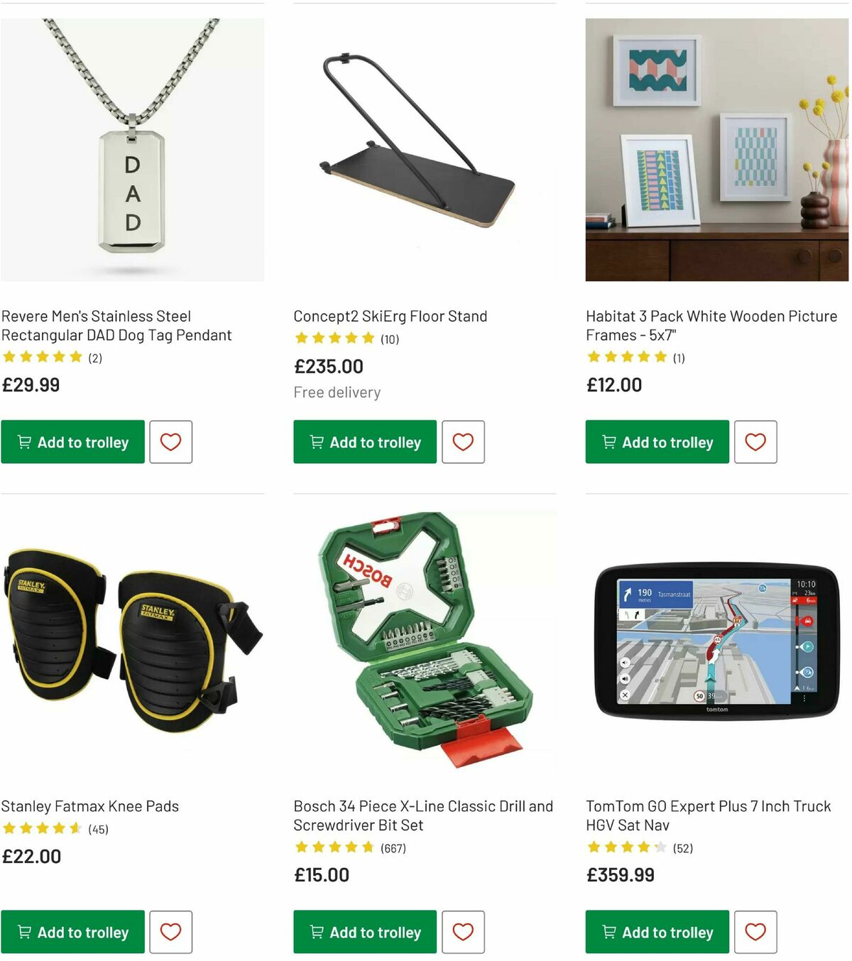 Argos Father's Day Offers from 19 May