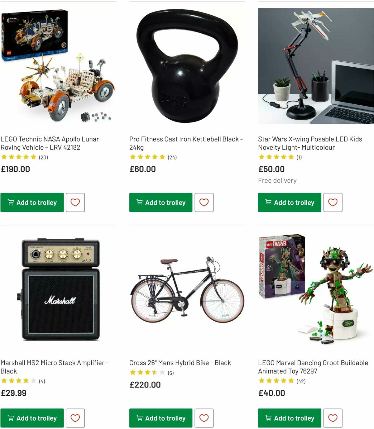 Argos Father's Day Offers from 19 May