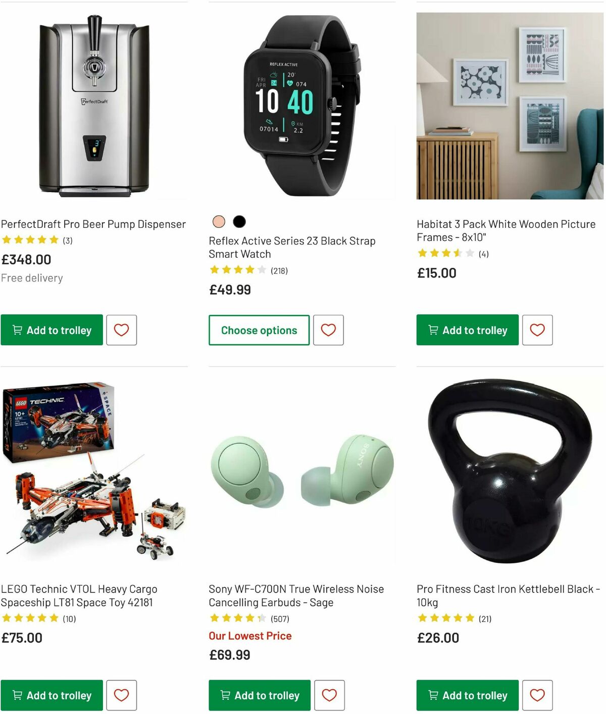 Argos Father's Day Offers from 19 May