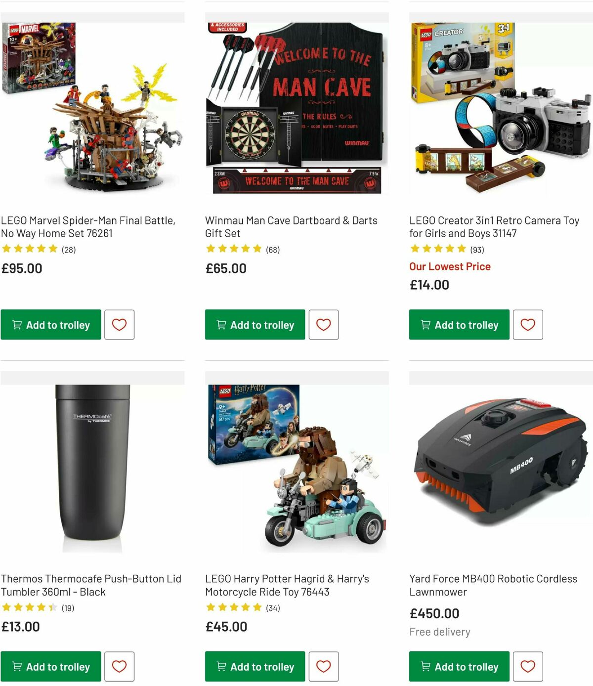 Argos Father's Day Offers from 19 May
