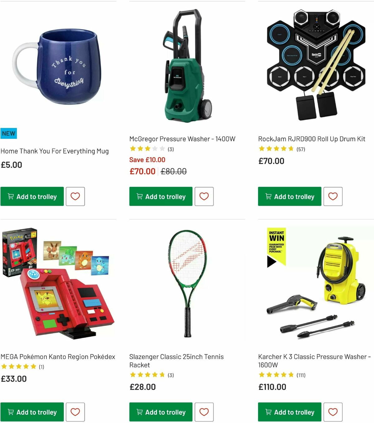 Argos Father's Day Offers from 19 May