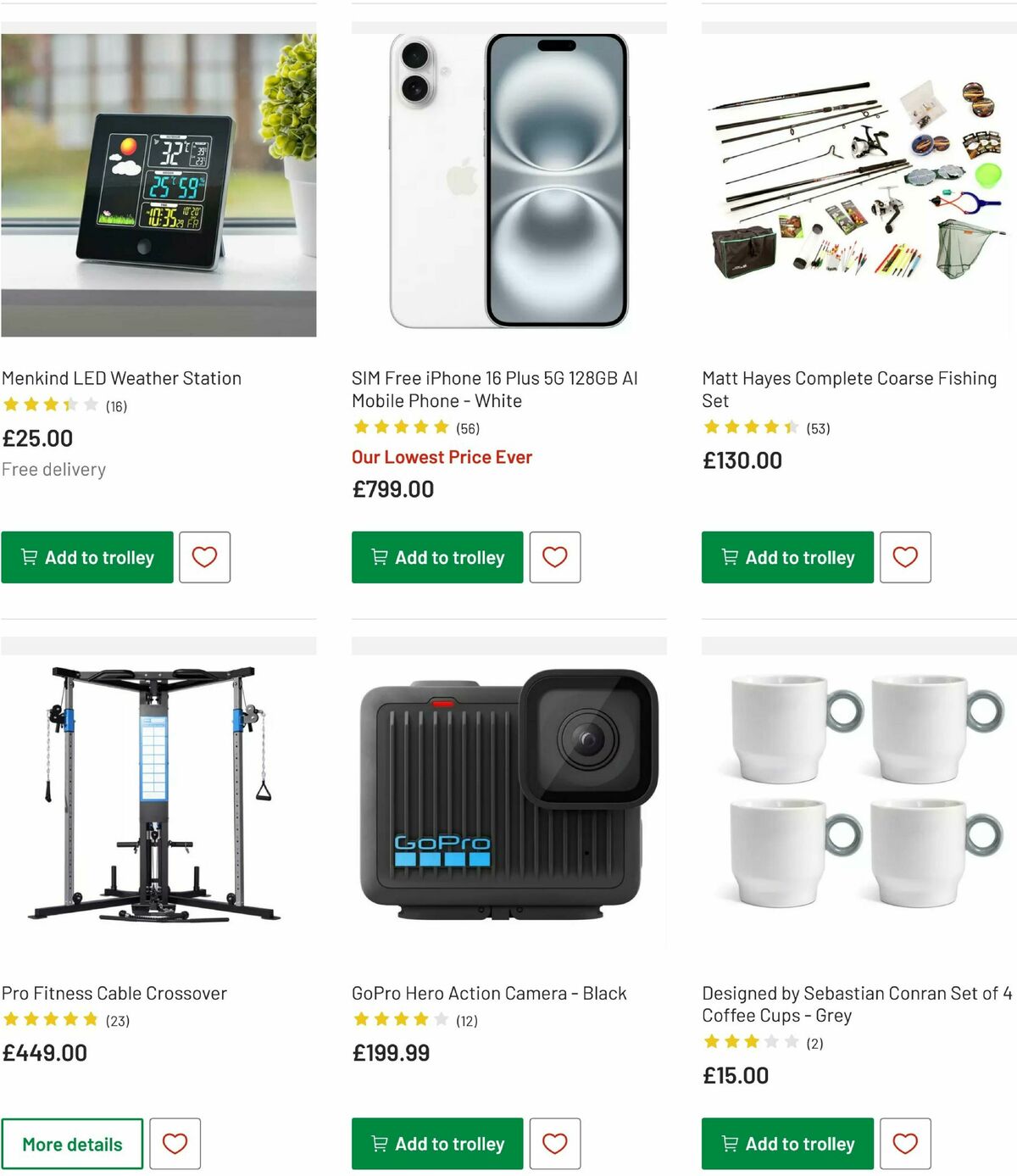 Argos Father's Day Offers from 19 May