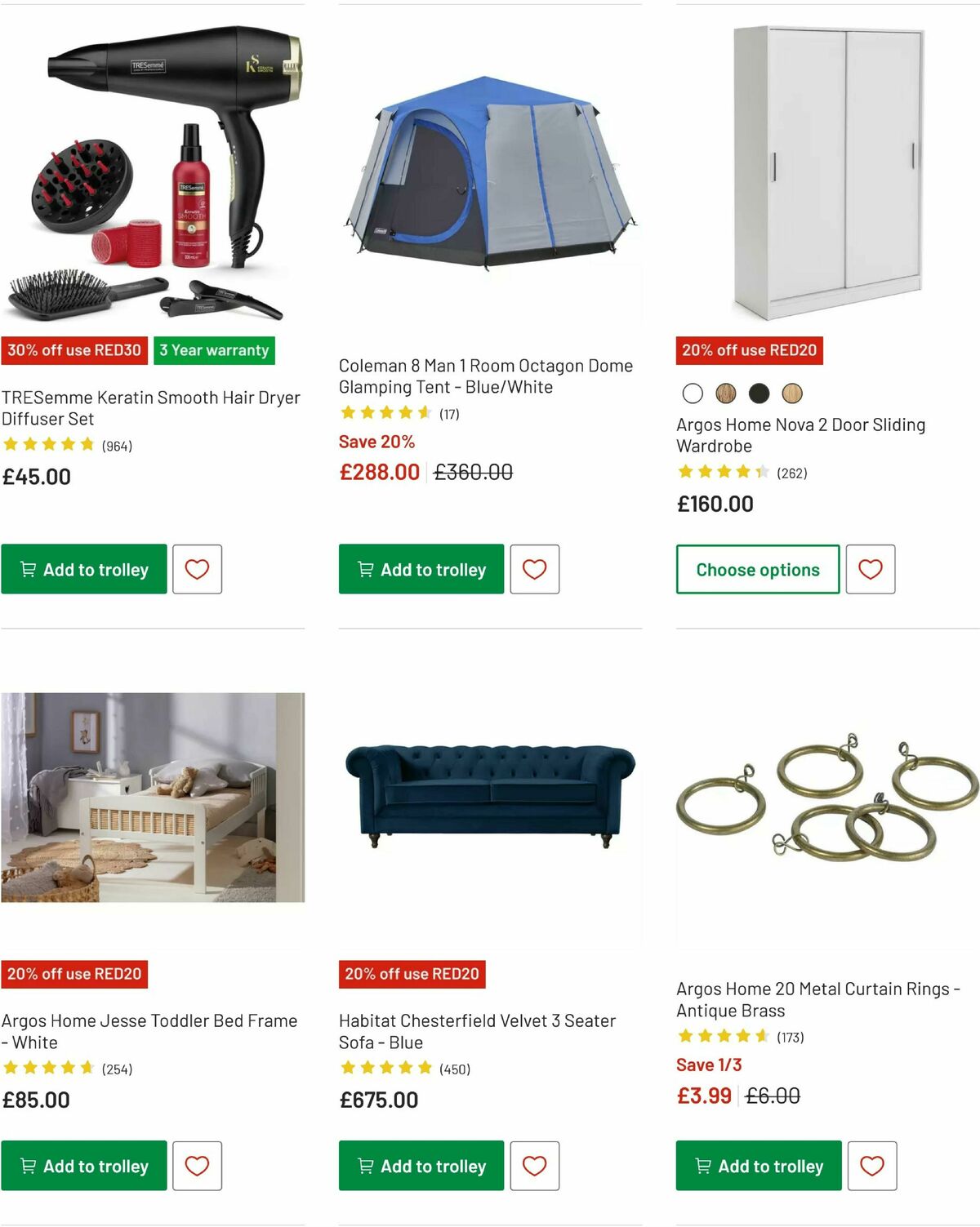 Argos Offers from 26 May