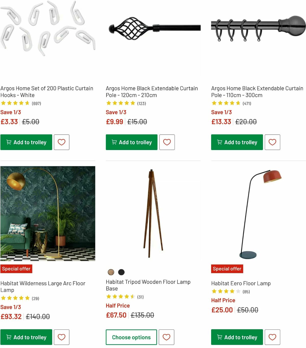 Argos Offers from 26 May