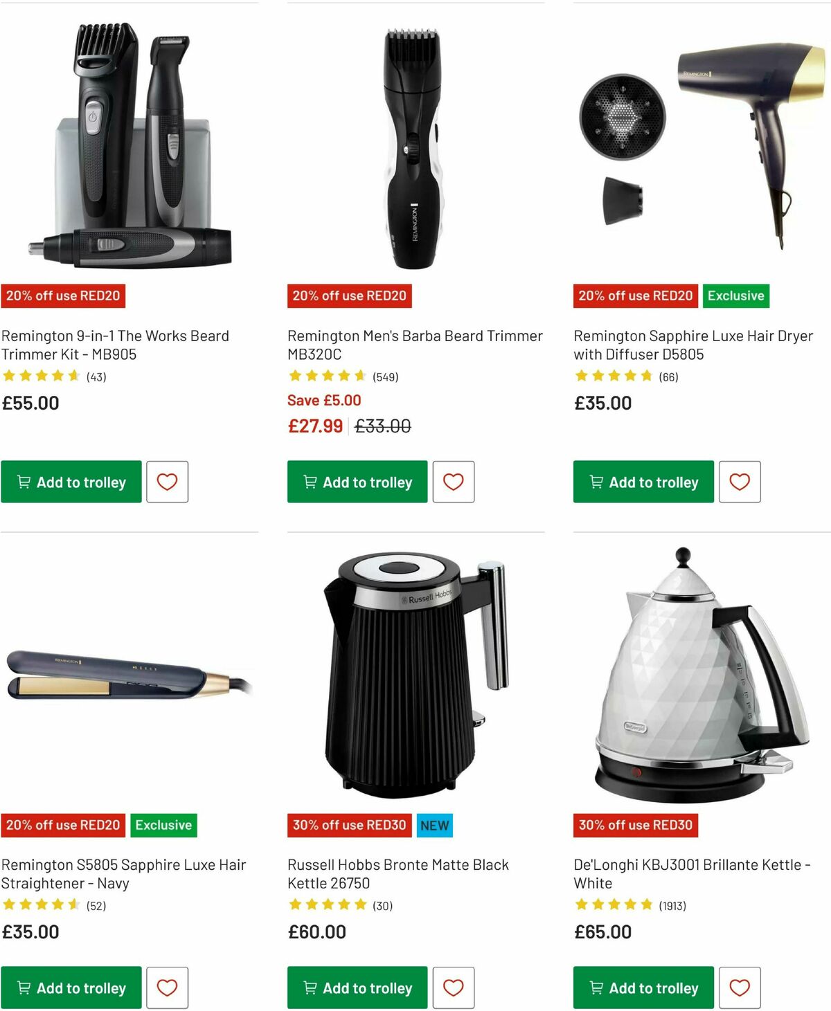 Argos Offers from 26 May