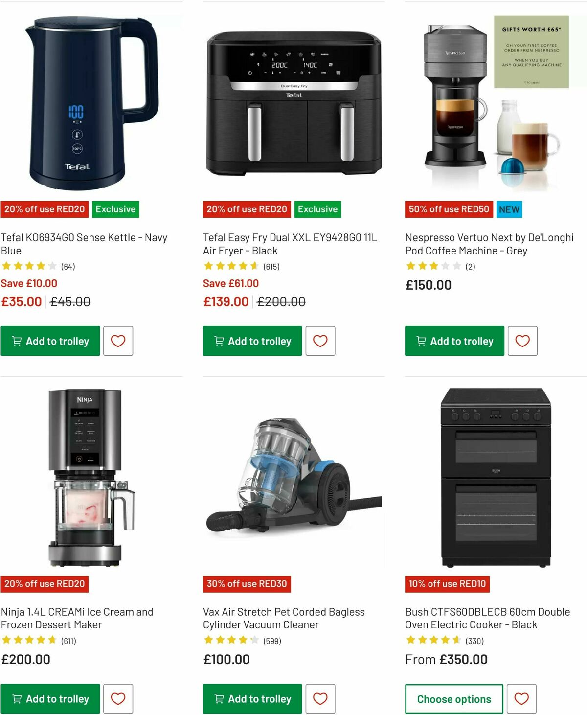 Argos Offers from 26 May