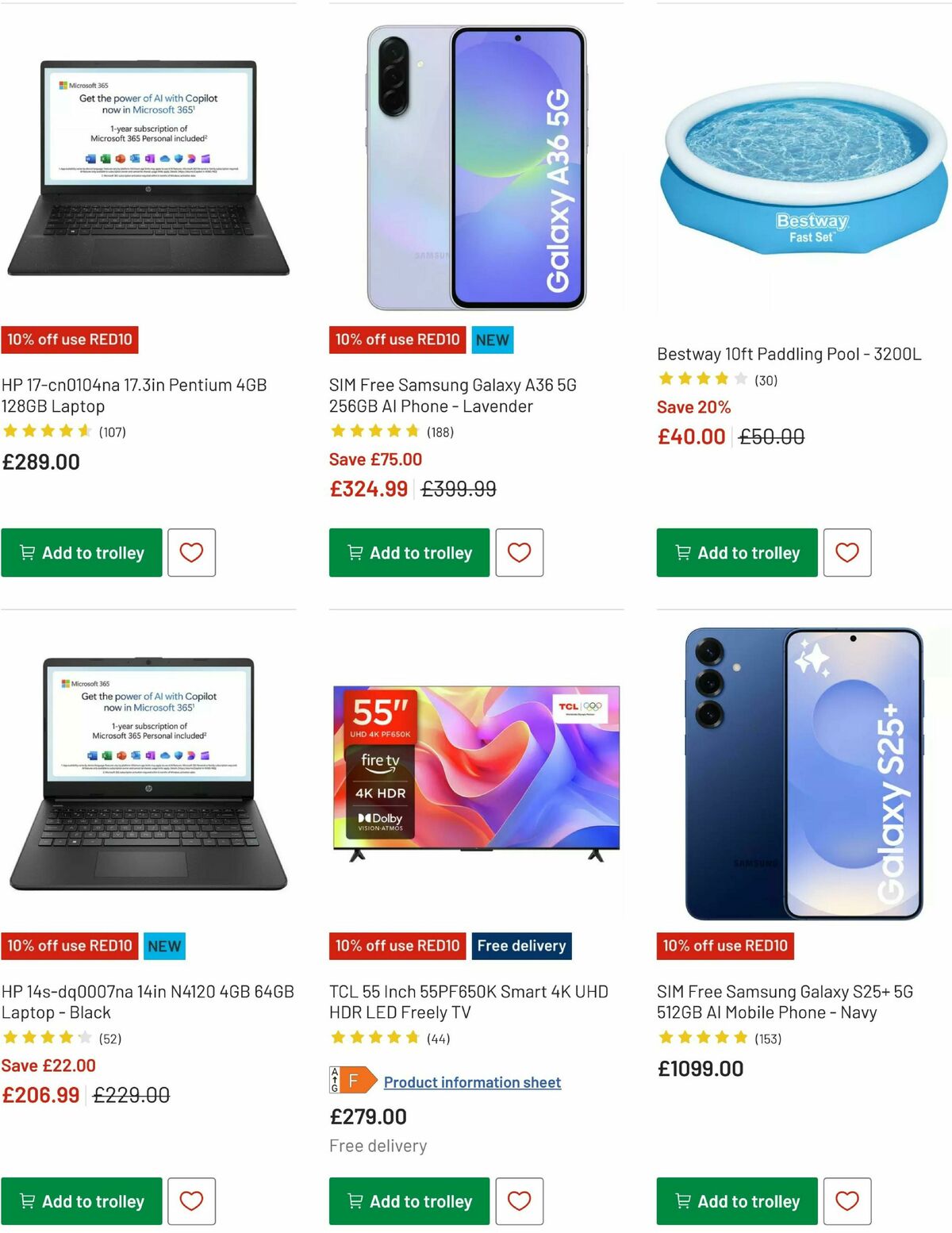 Argos Offers from 26 May