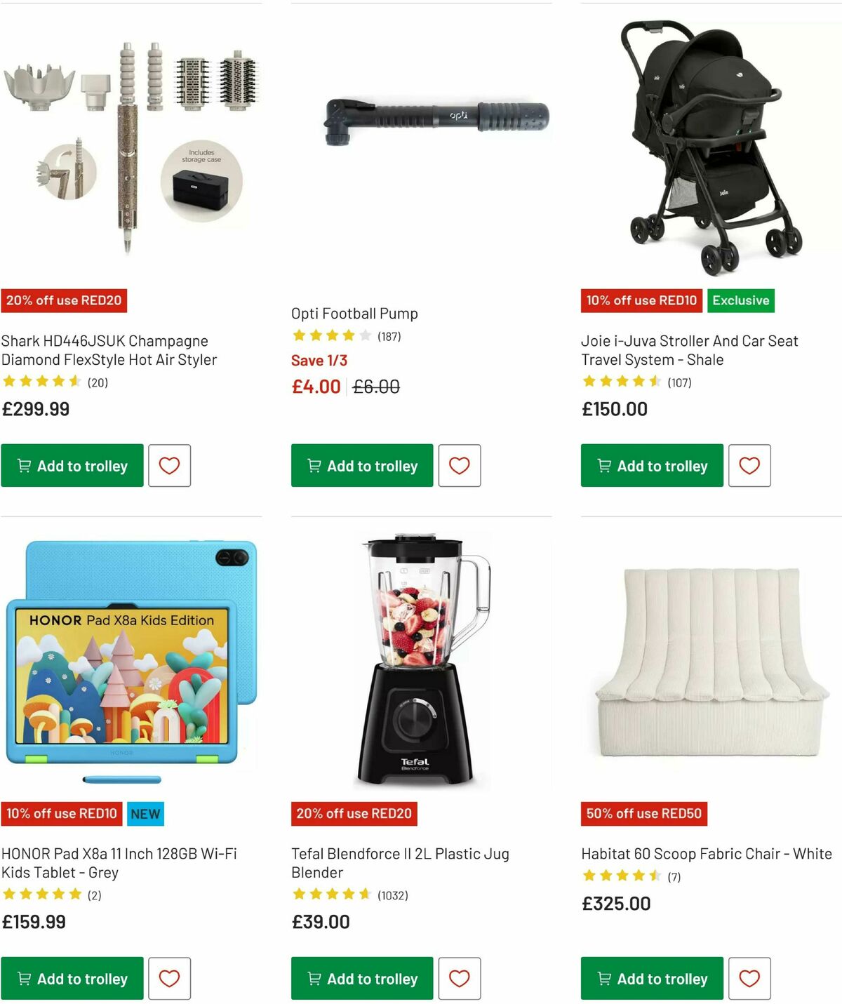 Argos Offers from 26 May