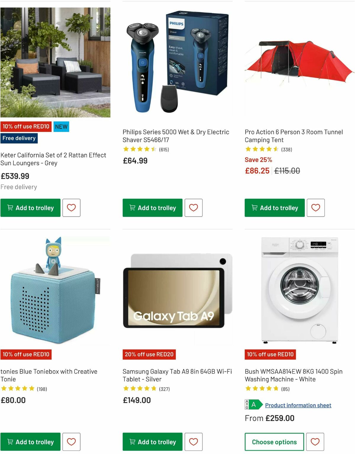 Argos Offers from 26 May