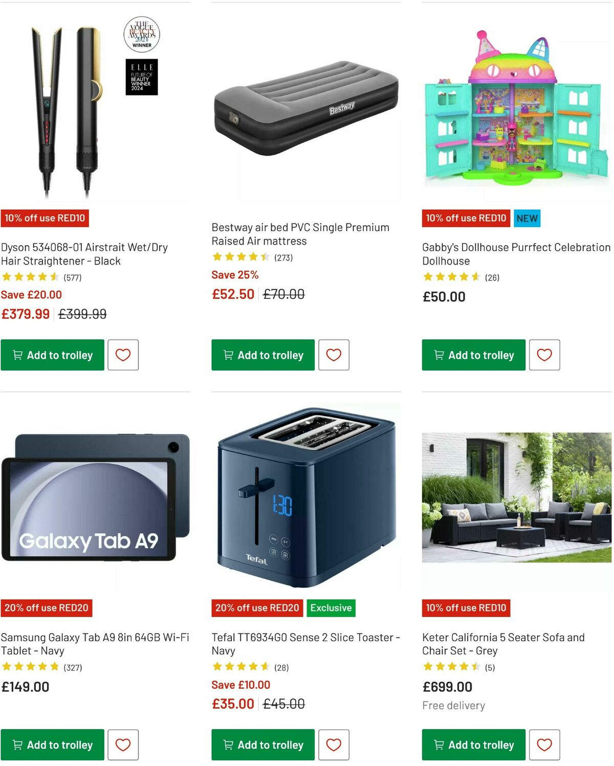 Argos Offers from 26 May
