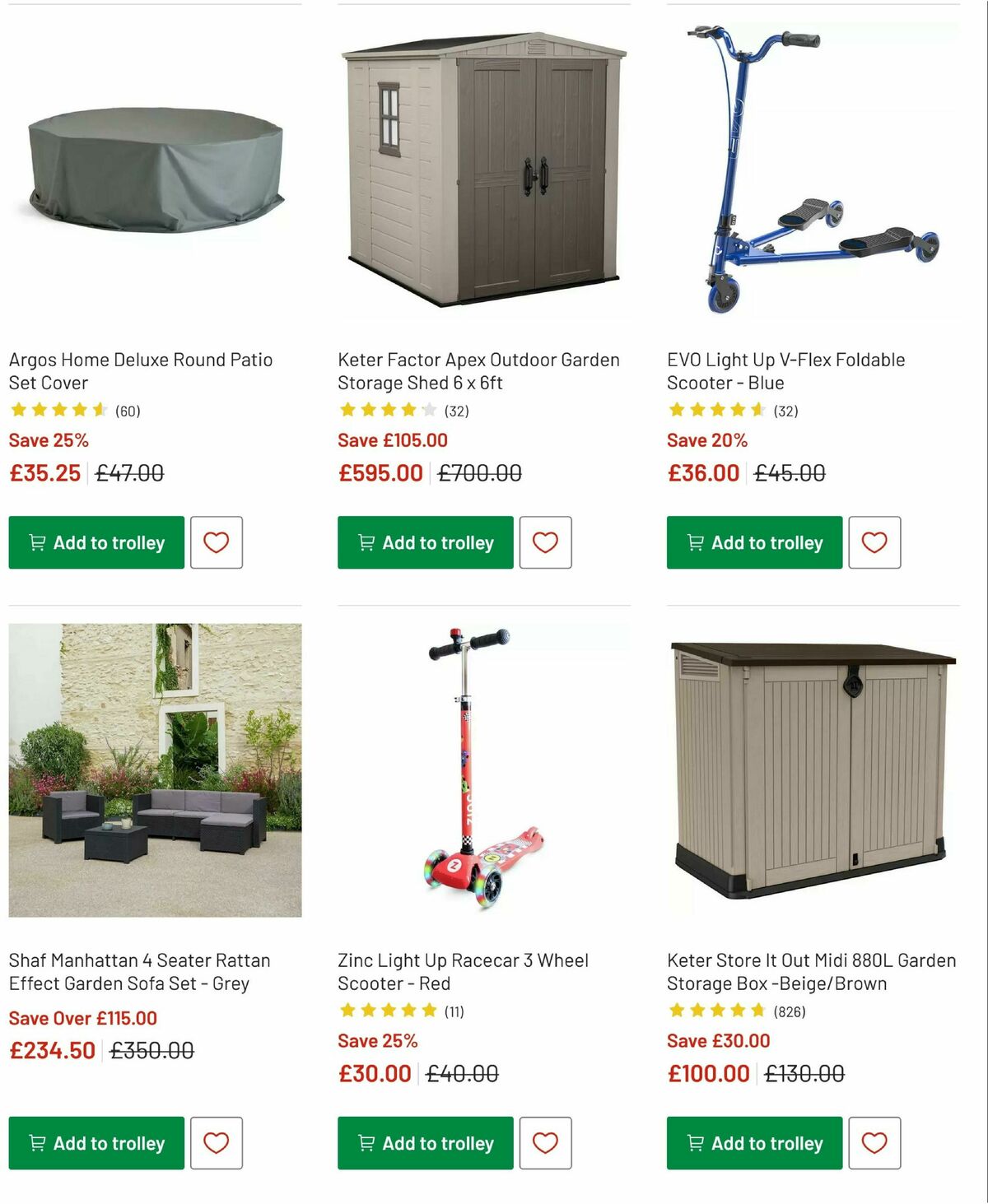 Argos Offers from 13 June