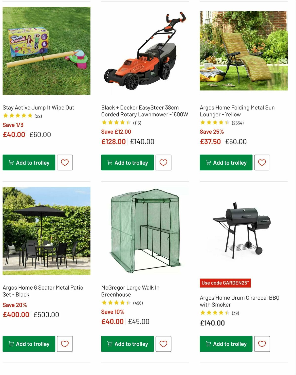 Argos Offers from 13 June