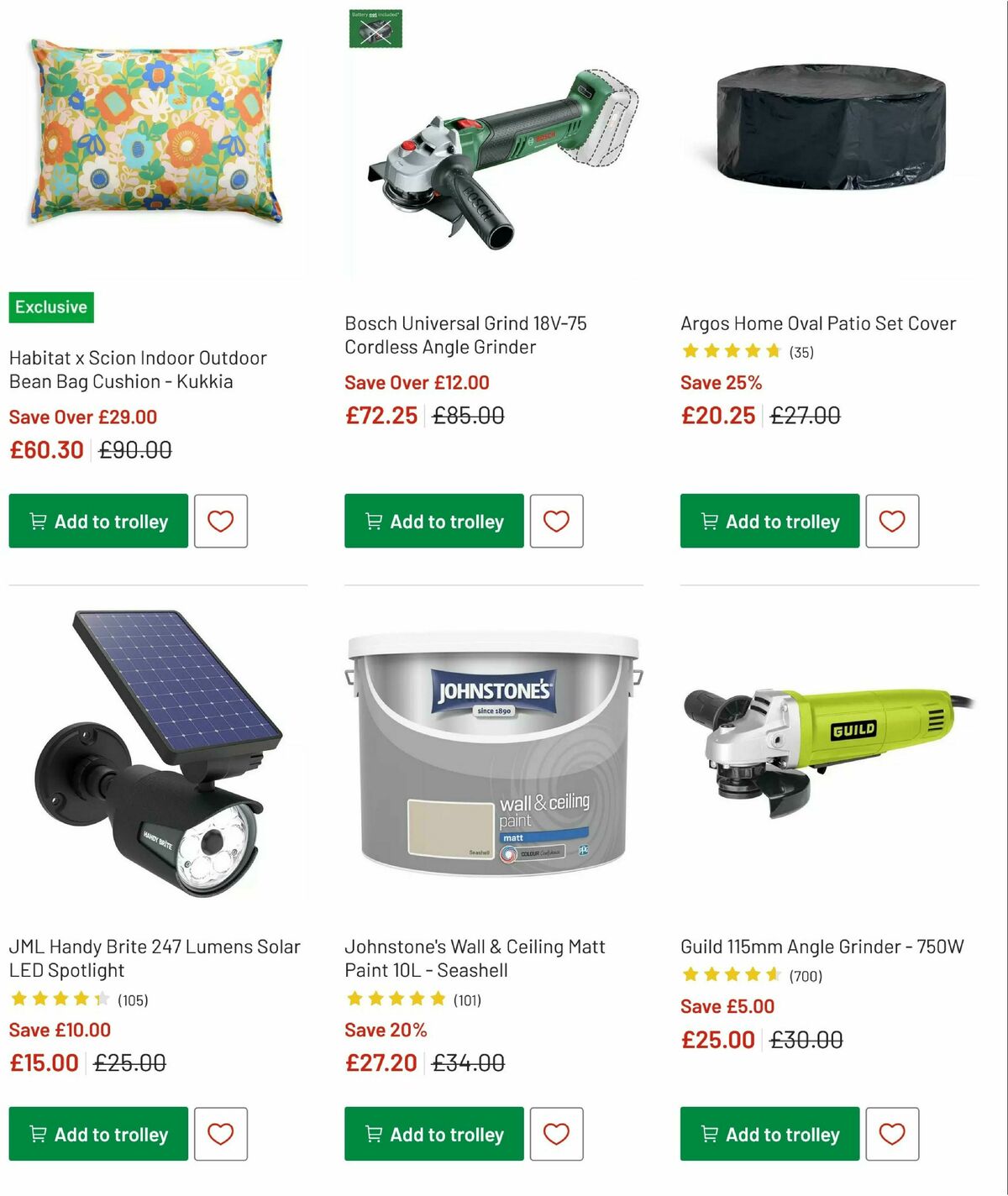 Argos Offers from 13 June