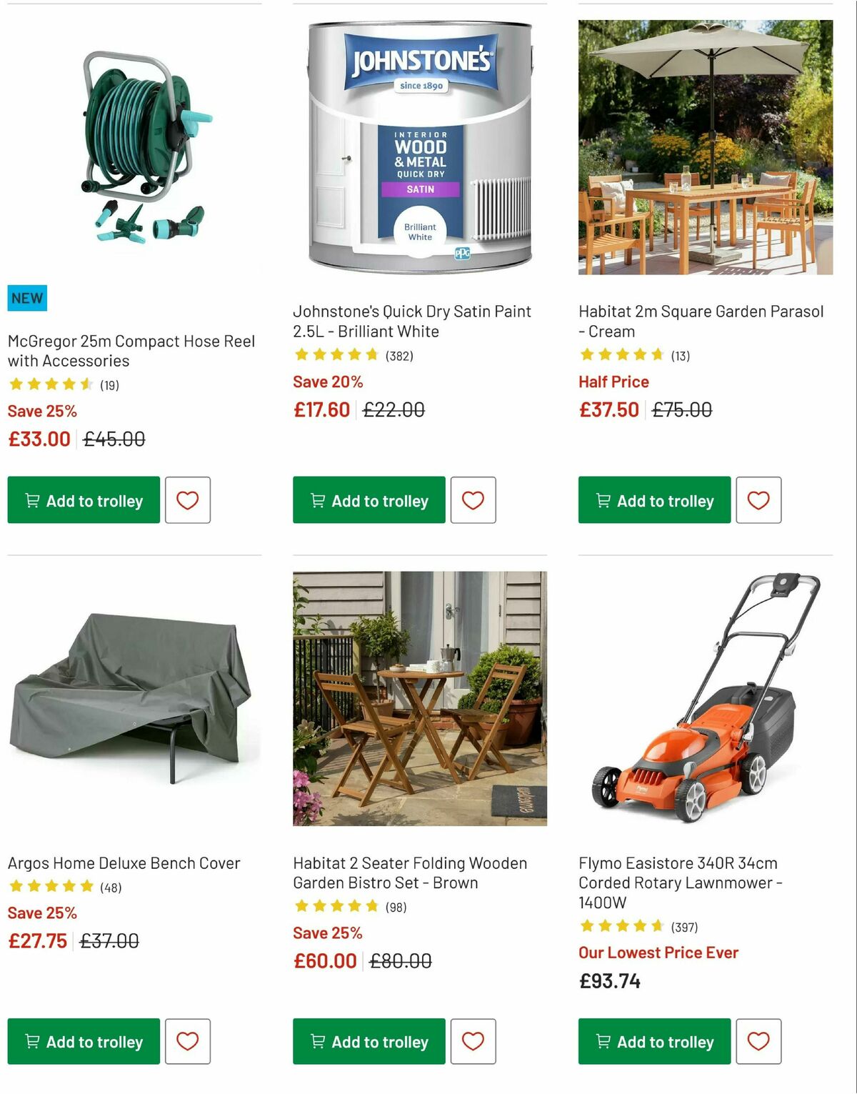 Argos Offers from 13 June