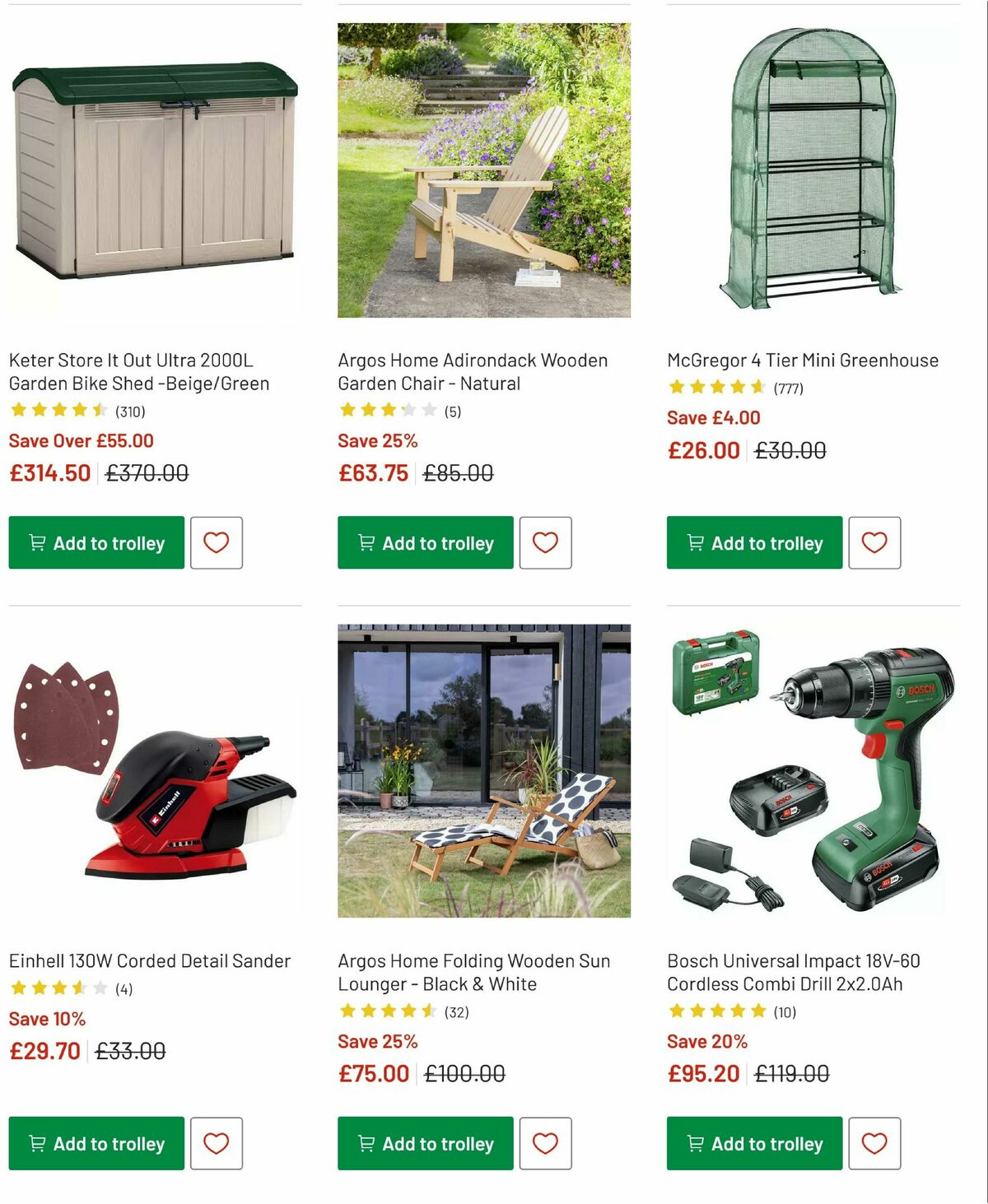 Argos Offers from 13 June