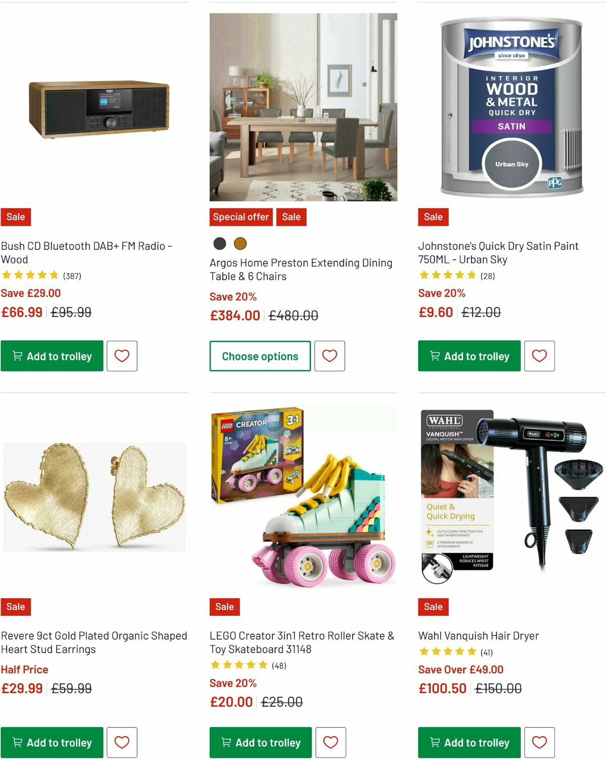 Argos Offers from 18 June