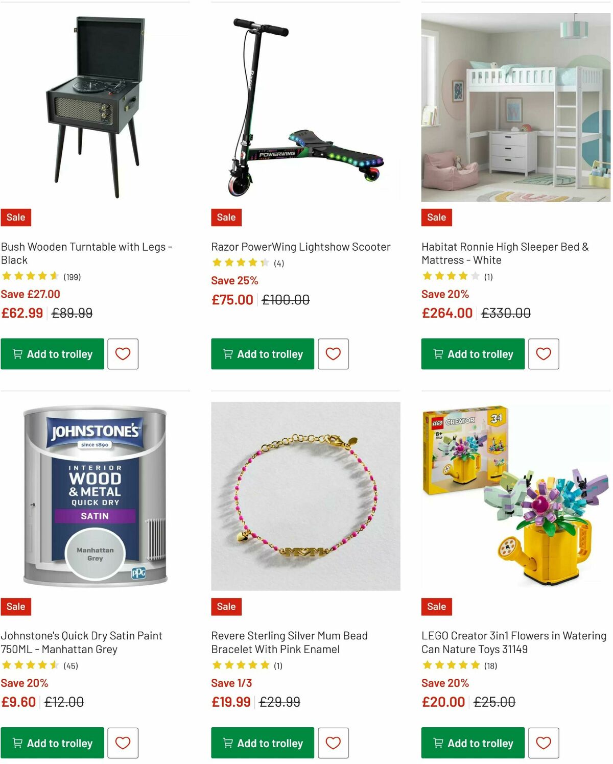 Argos Offers from 18 June