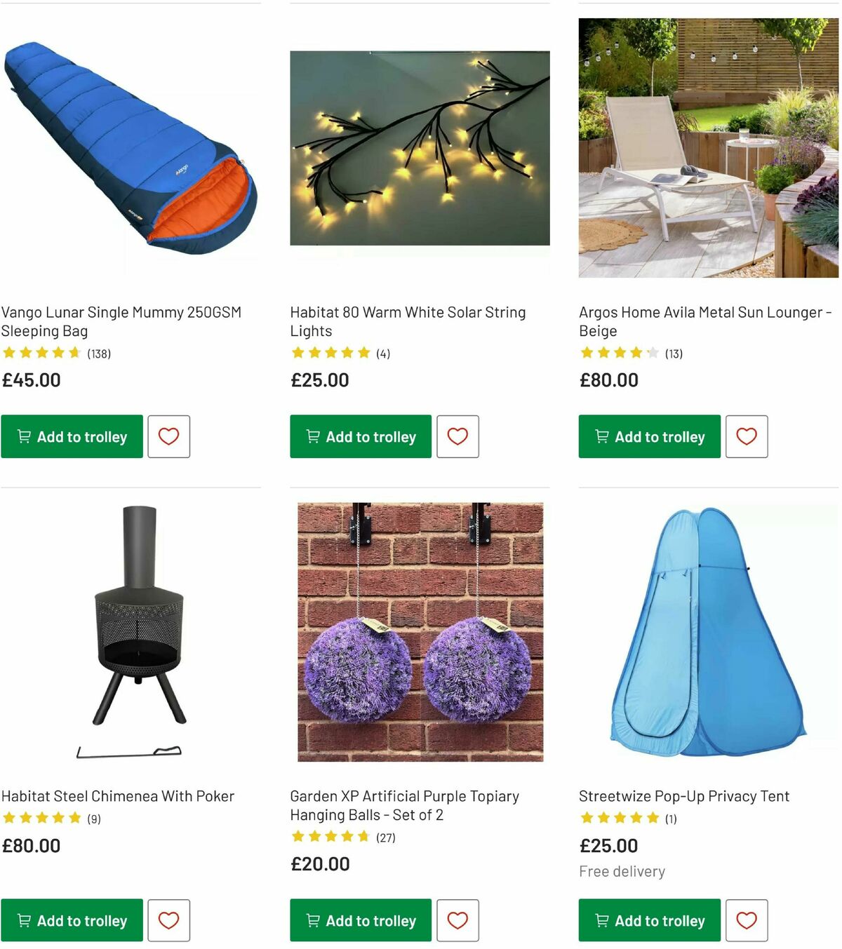 Argos Offers from 16 July