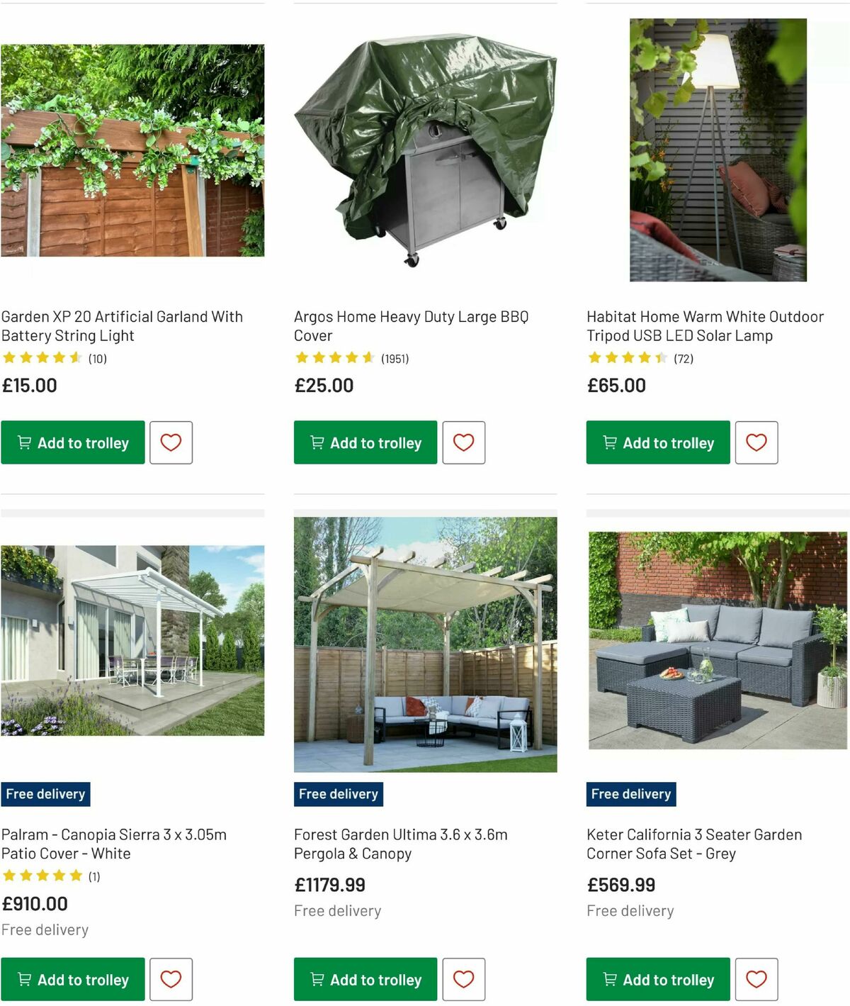 Argos Offers from 16 July