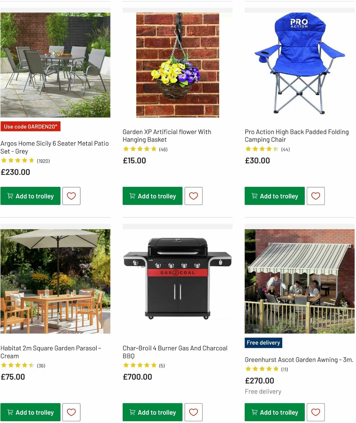 Argos Offers from 16 July