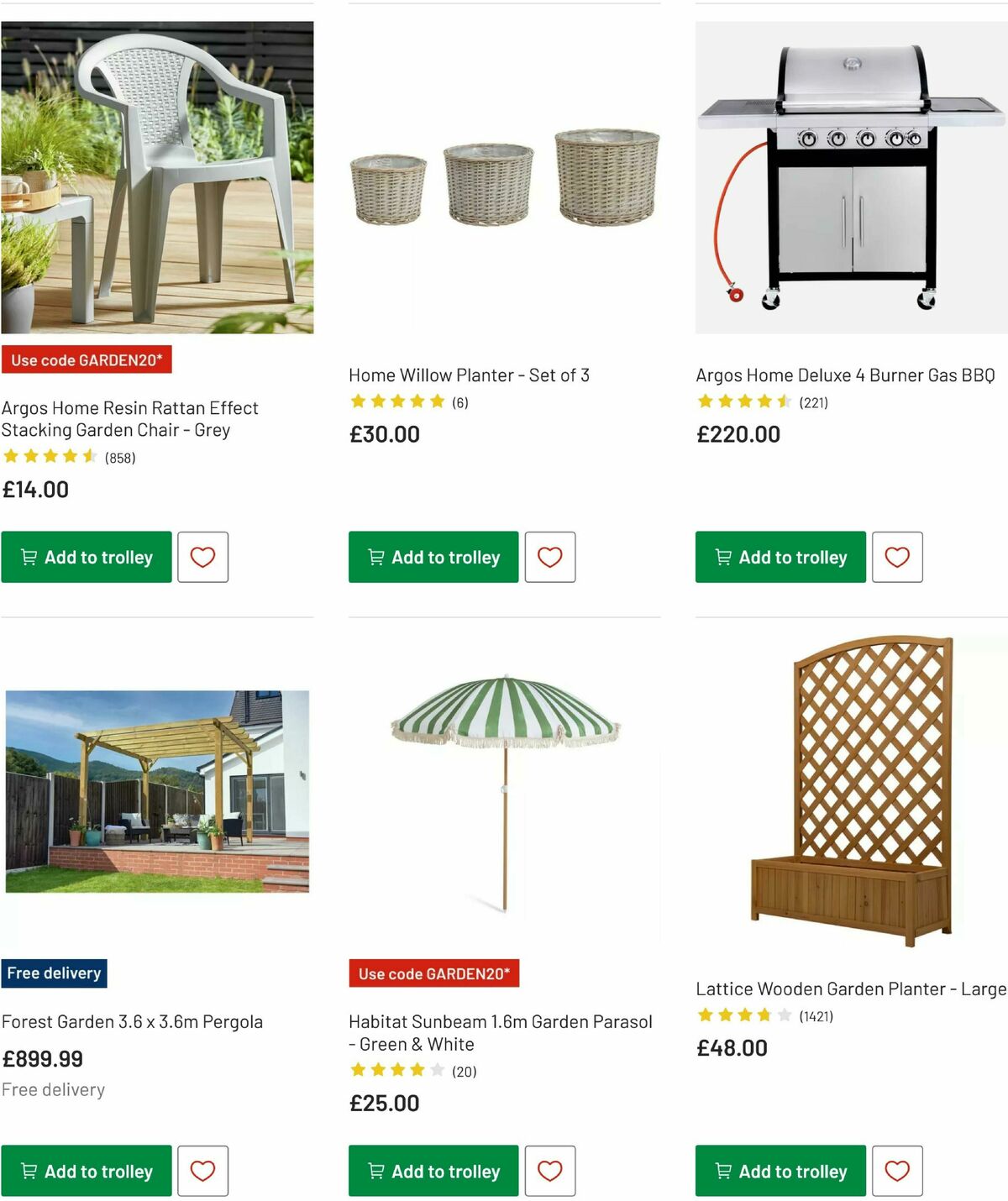 Argos Offers from 16 July