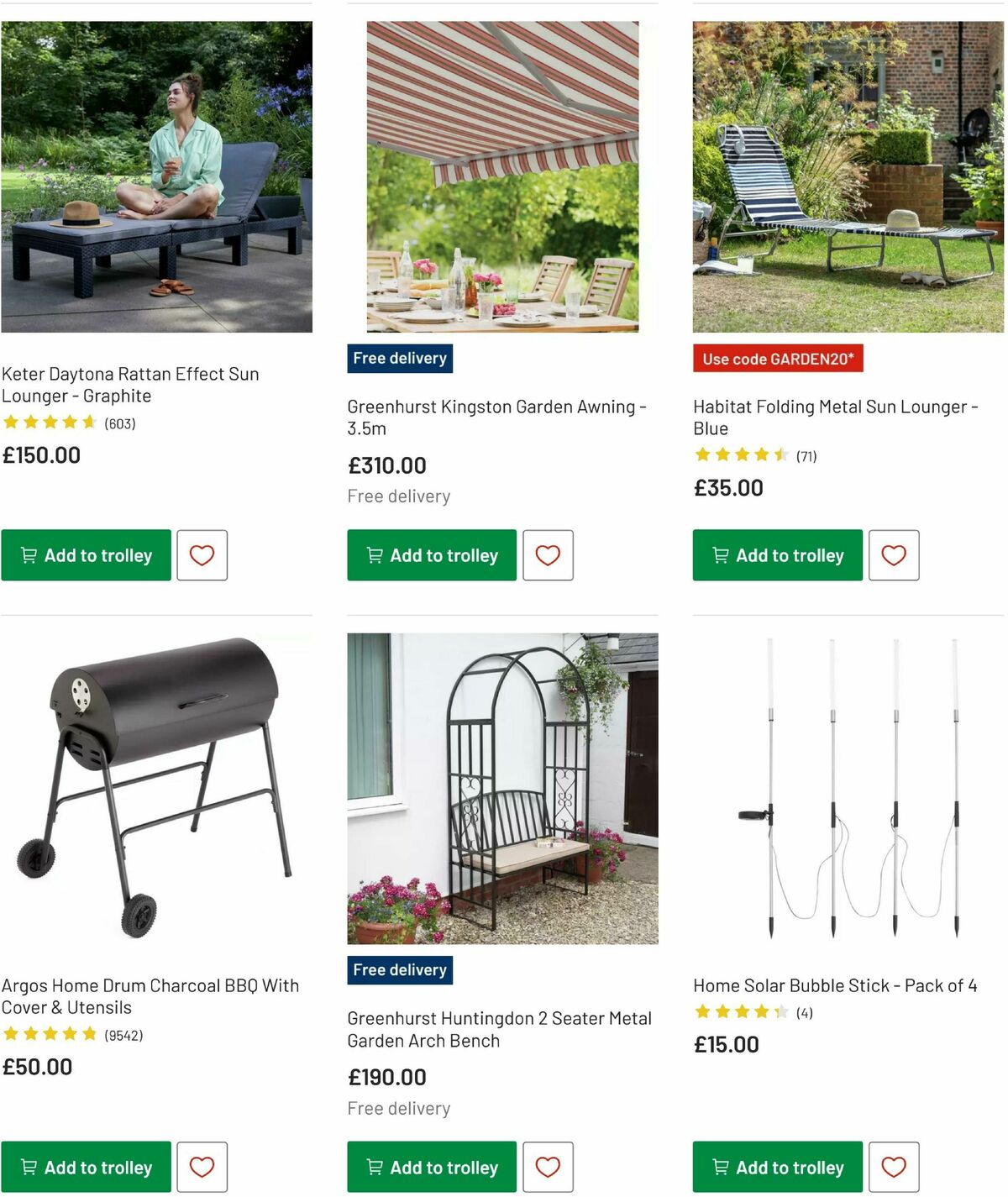 Argos Offers from 16 July