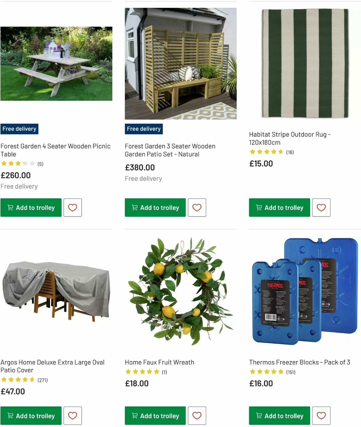 Argos Offers from 16 July