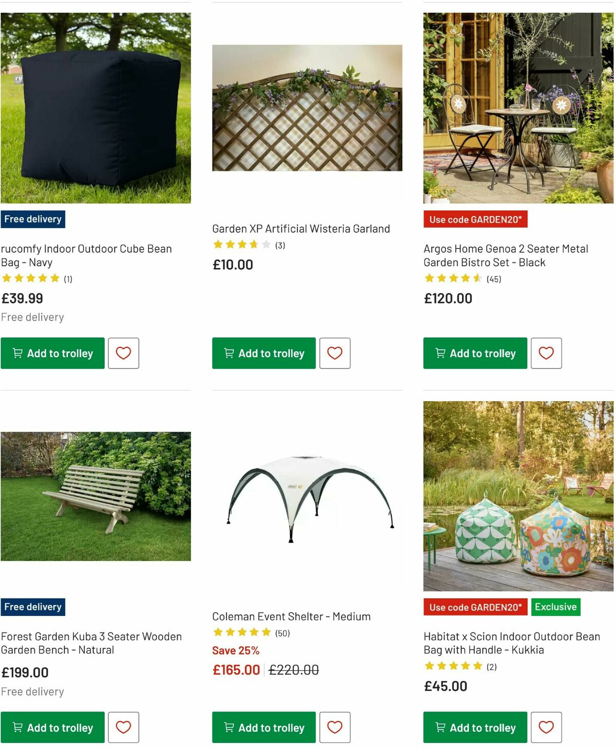 Argos Offers from 16 July