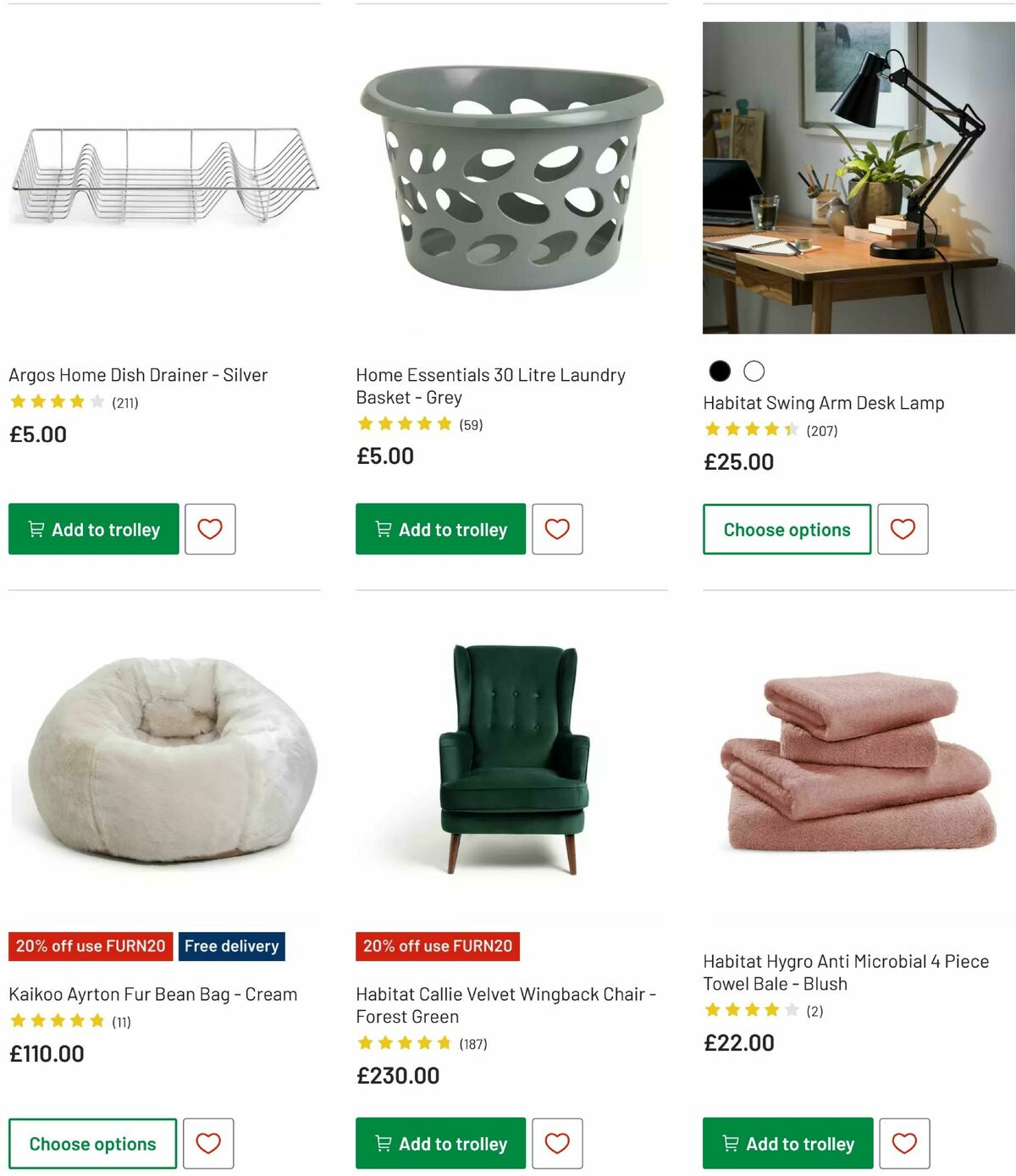 Argos Offers from 29 July