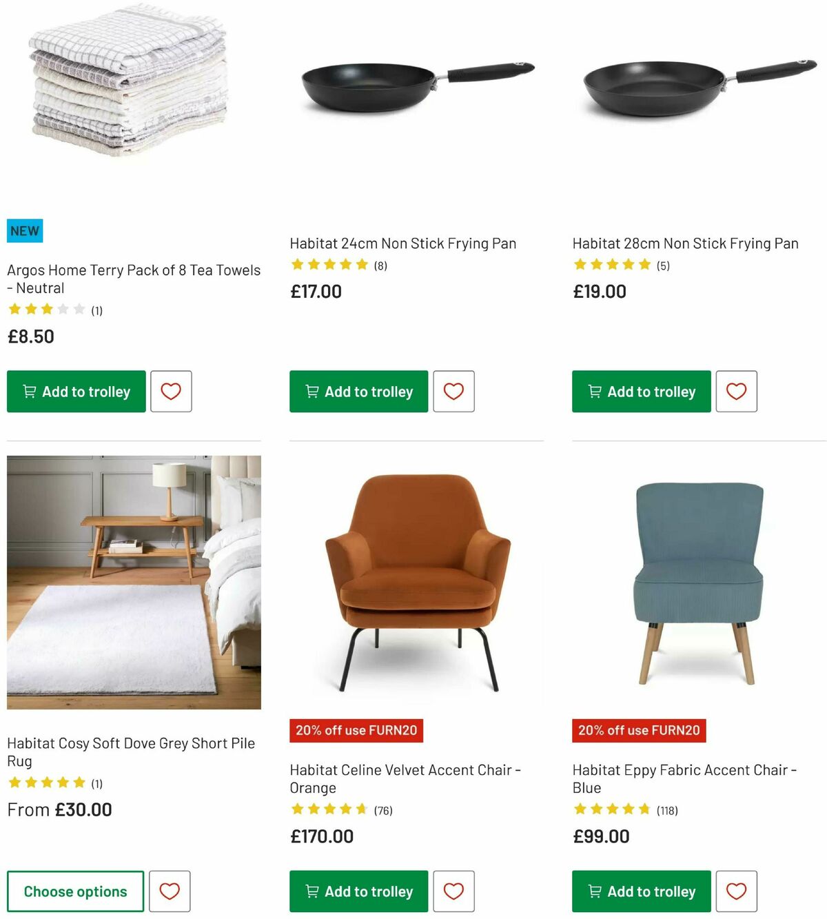 Argos Offers from 29 July