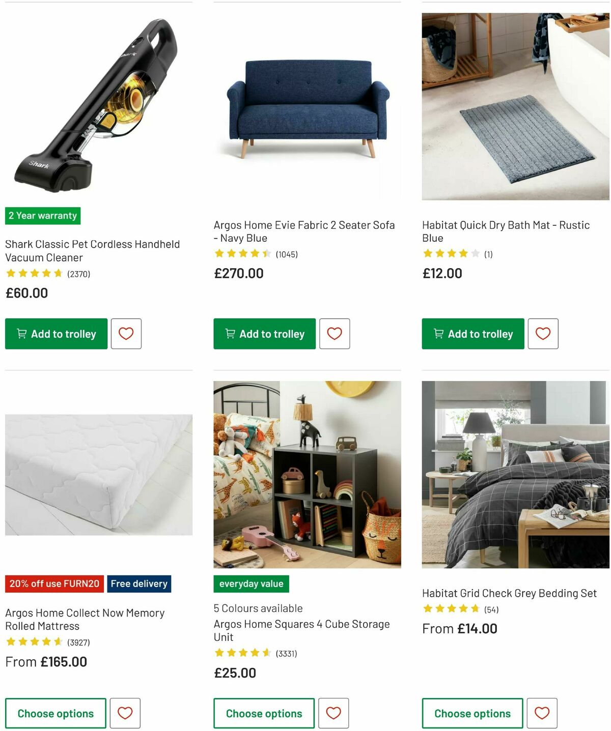 Argos Offers from 29 July