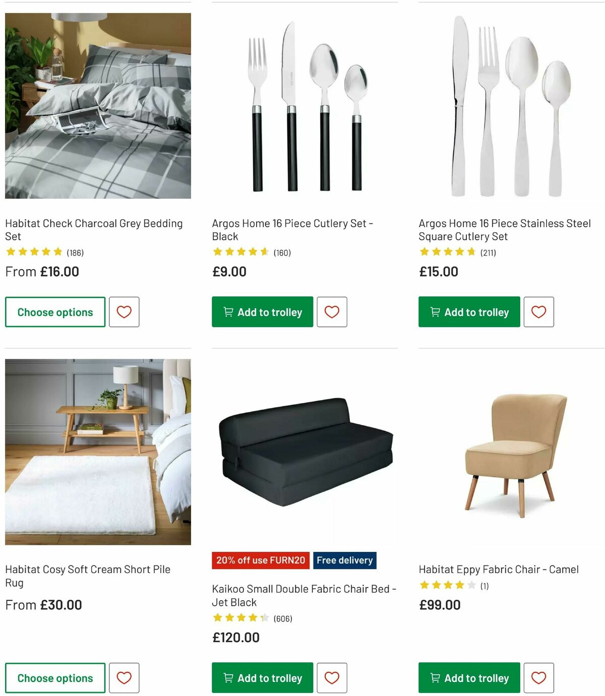 Argos Offers from 29 July