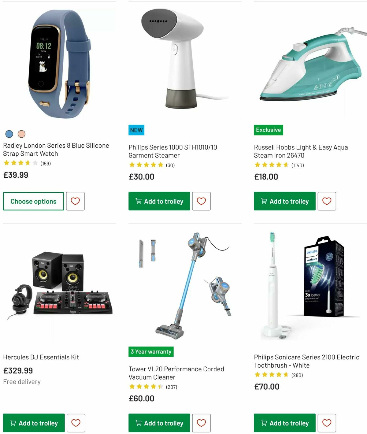 Argos Offers from 29 July