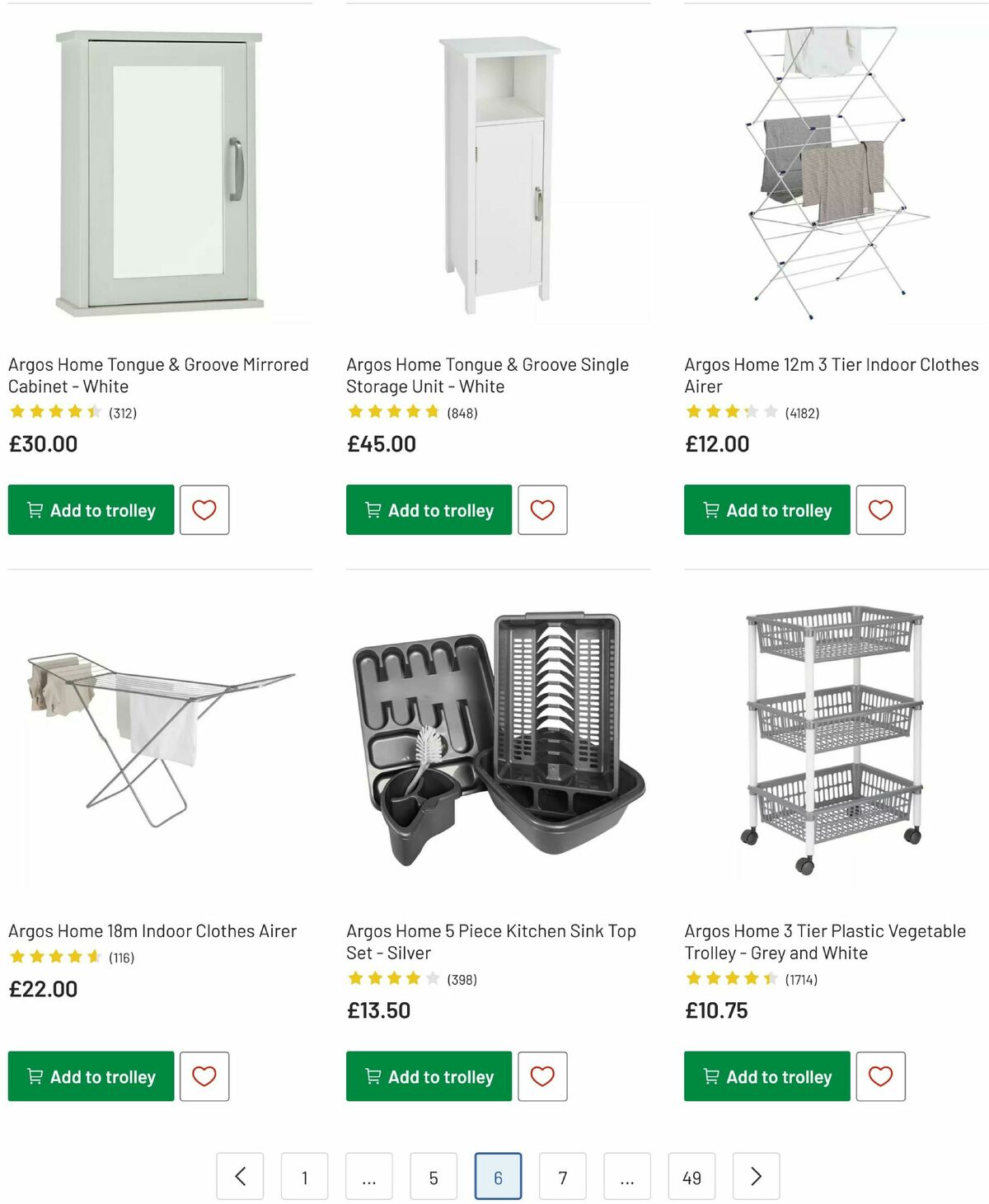 Argos Offers from 29 July