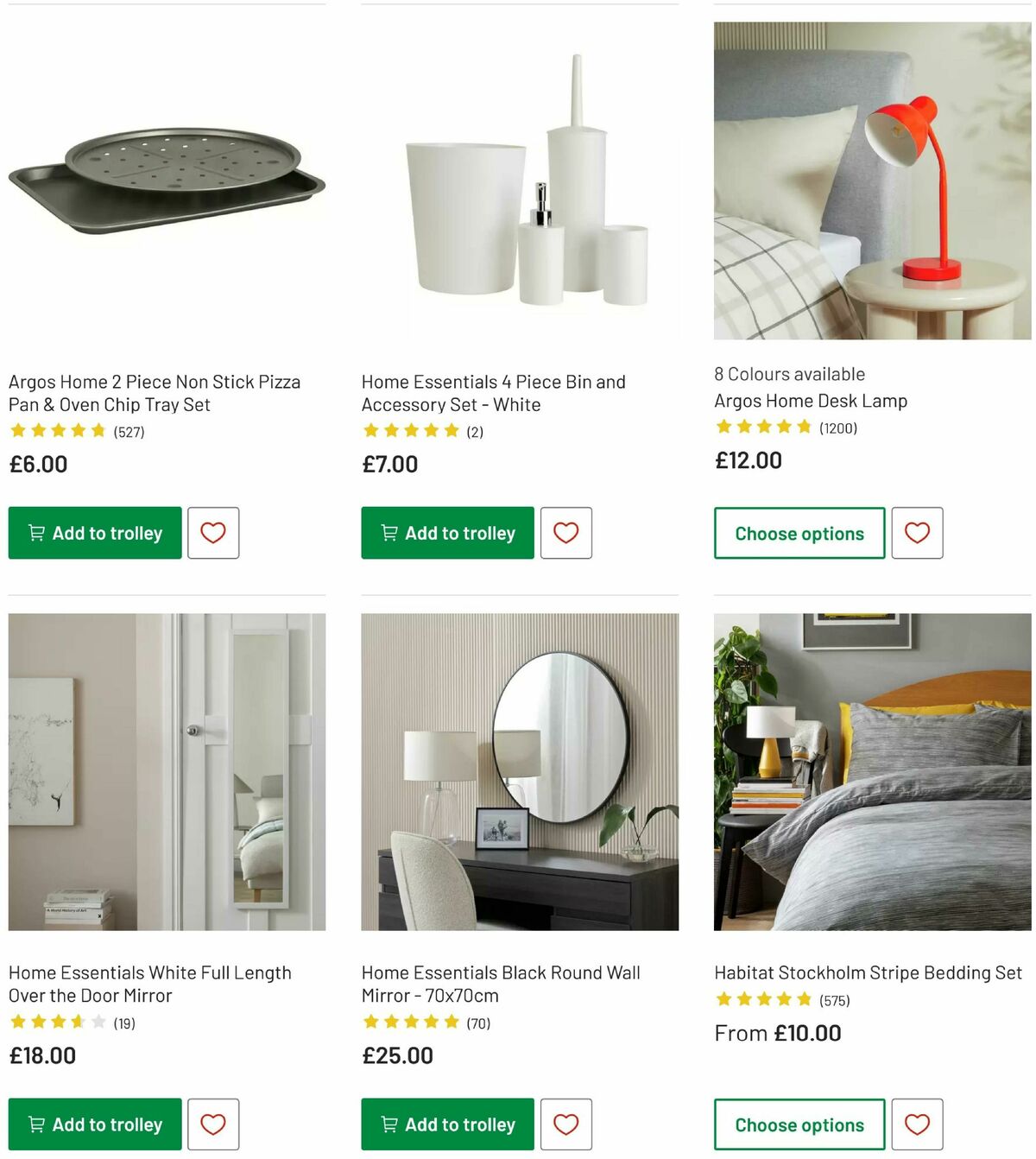 Argos Offers from 29 July