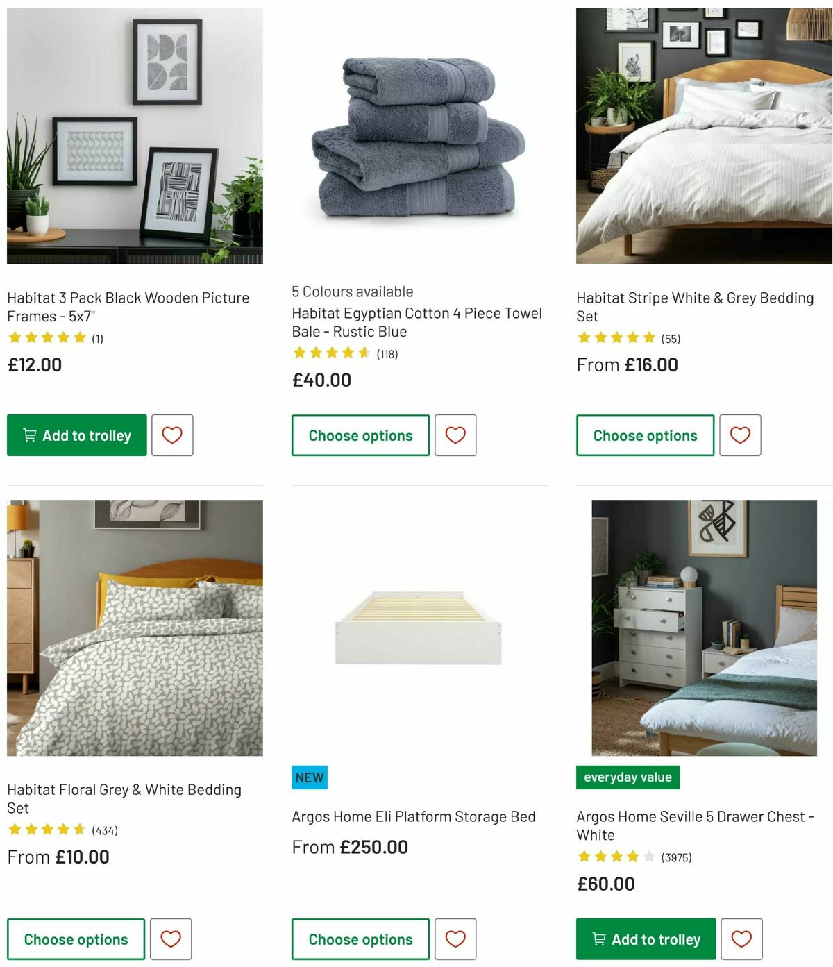 Argos Offers from 29 July