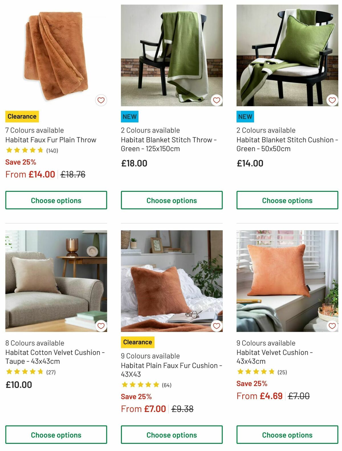 Argos Autumn Offers from 12 August