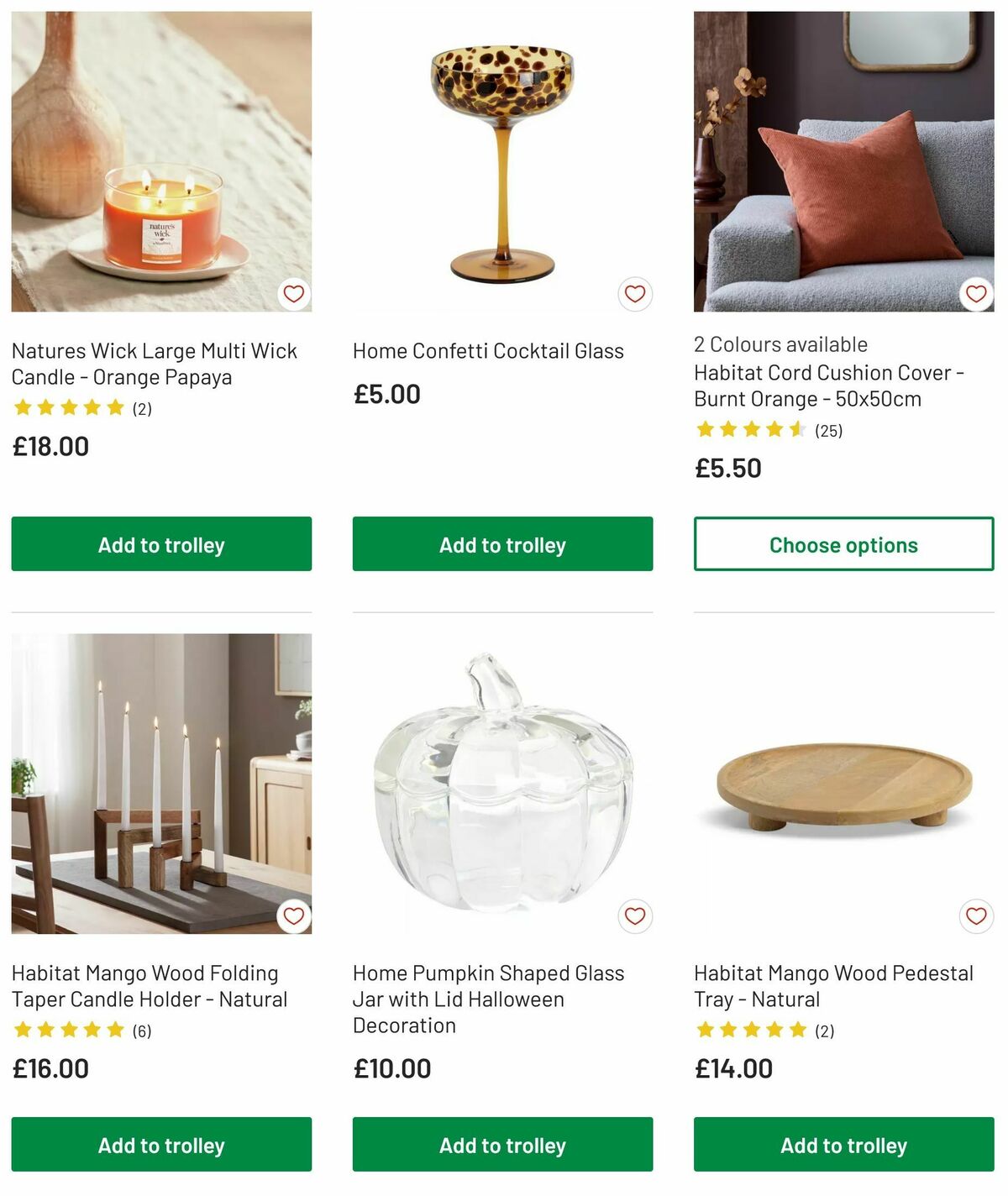 Argos Autumn Offers from 12 August