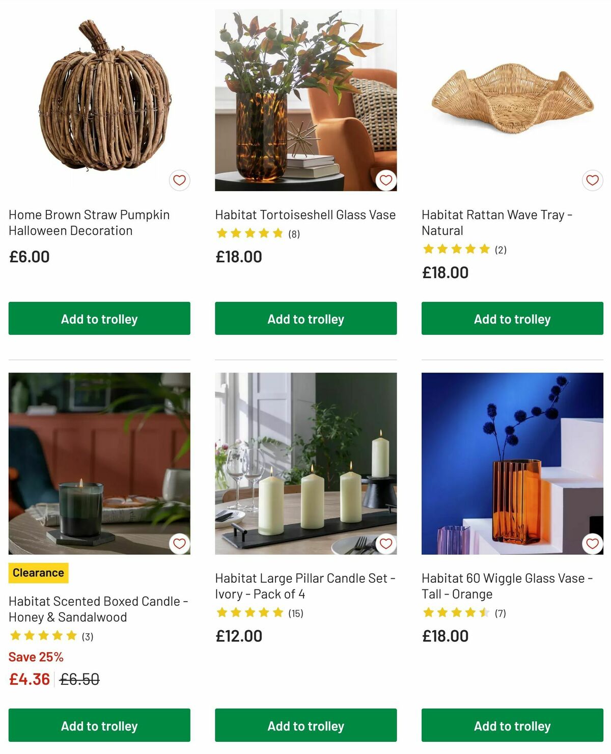 Argos Autumn Offers from 12 August