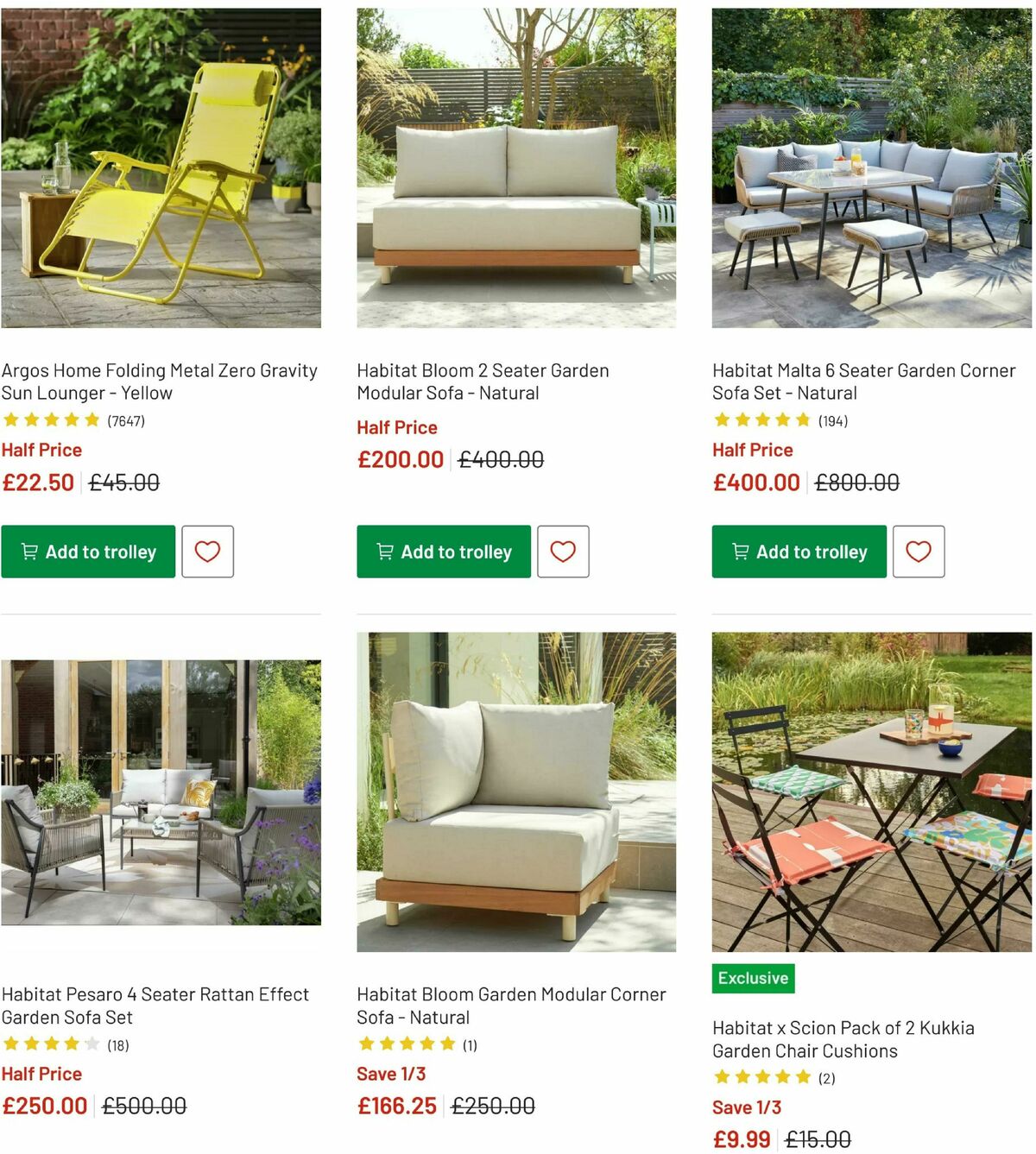 Argos Offers from 18 August